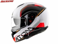 BUKÓSISAK ATOM SV QUARK B5 FEKETE / FEHÉR / PIROS M:57-58 cm